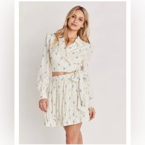 Backyard Roses Bonnie Blouse by Tess Christine